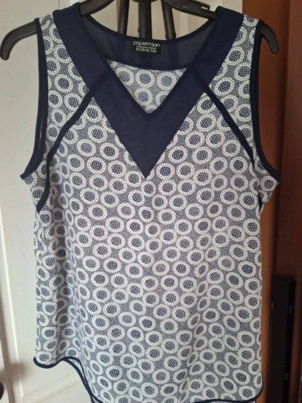 Navy top XL